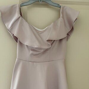 Rose Tafetta Dress